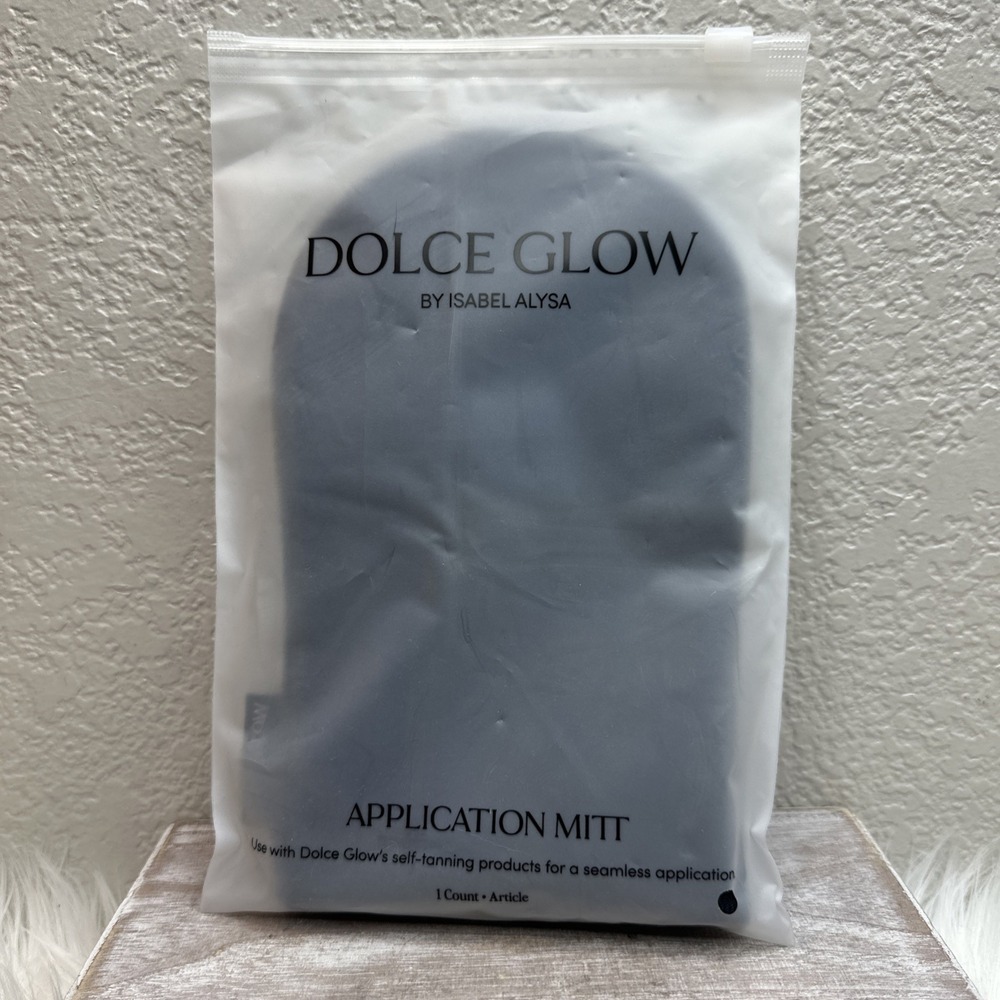 $9 🌙 Dolce Glow Self Tanning Application Mitt For Seamless Application New
